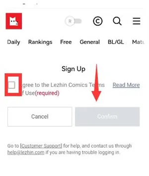 Lezhin Comics(�����Ķ���)