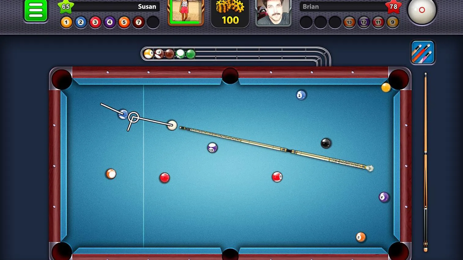 8 Ball Pool(̨�򾺼���)v56.21.2 ��׿��